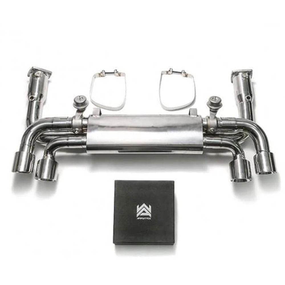 Armytrix Stainless Steel Sport High-Flow Valvetronic Exhaust System | 2017-2019 Porsche 991.2 Carrera (P92C2-CD+P92C2-DS41B)-C-Dub Tech