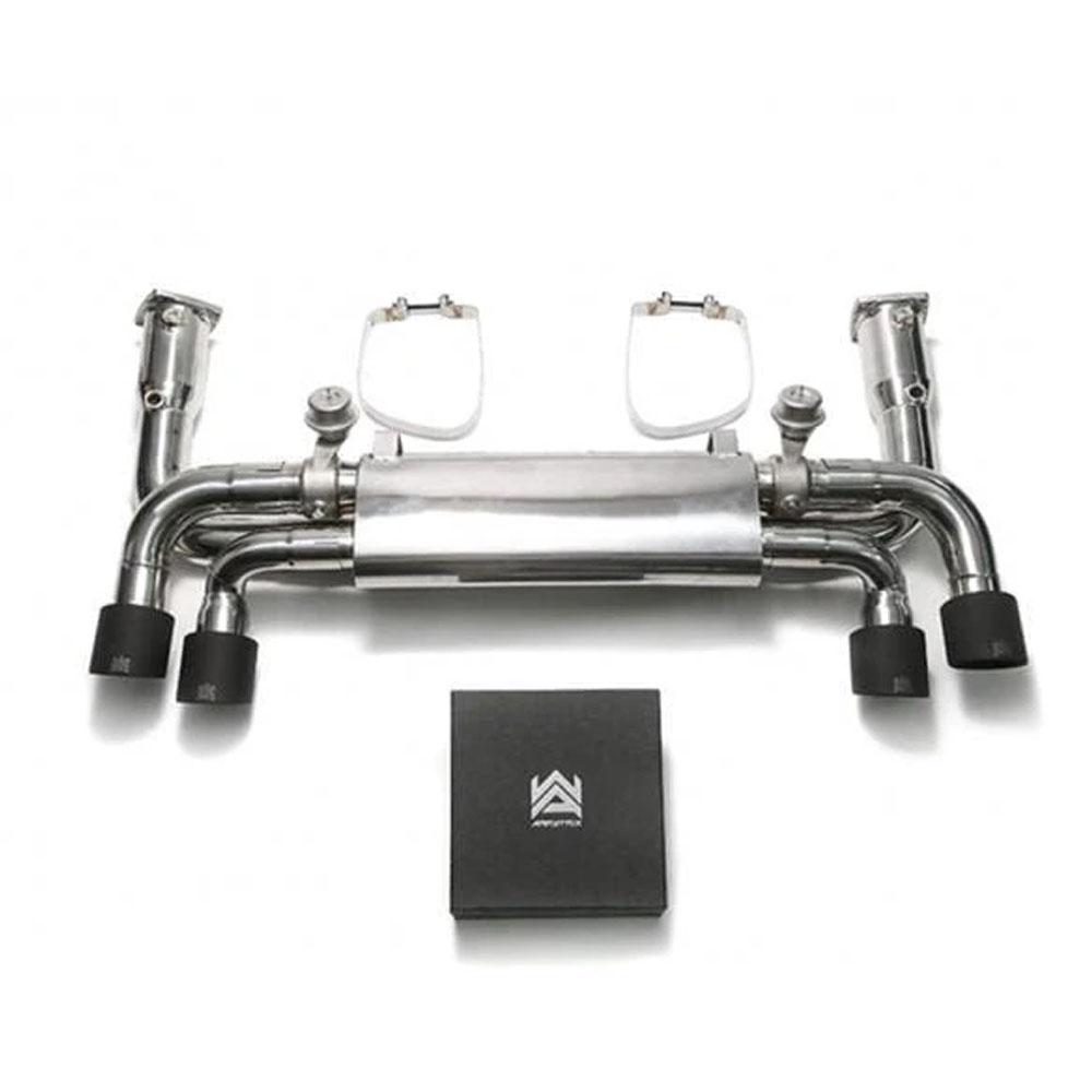 Armytrix Stainless Steel Sport High-Flow Valvetronic Exhaust System | 2017-2019 Porsche 991.2 Carrera (P92C2-CD+P92C2-DS41B)-C-Dub Tech