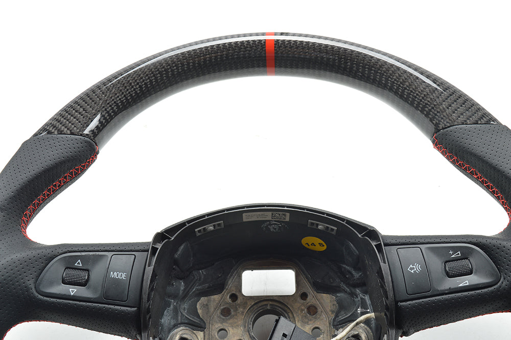 Audi A3 | A4 | A5 | A6 | Q7 4 Spoke OEM Upgraded Customized Steering Wheel 2007-2012-C-Dub Tech