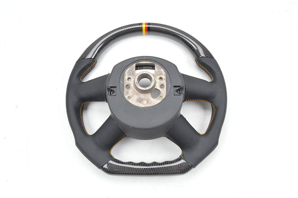 Audi A3 | A4 | A5 | A6 | Q7 4 Spoke OEM Upgraded Customized Steering Wheel 2007-2012-C-Dub Tech