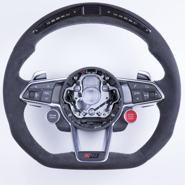 Audi R8 Coupe | Spyder | V10 Plus OEM Upgraded Customized Steering Wheel 2016-2020-C-Dub Tech