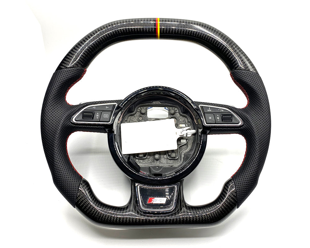 Audi A3 | A4 | A5 | S3 | RS3 | S4 | RS4 | S5 | RS5 S-Line OEM Upgraded Customized Steering Wheel 2017-2020-C-Dub Tech