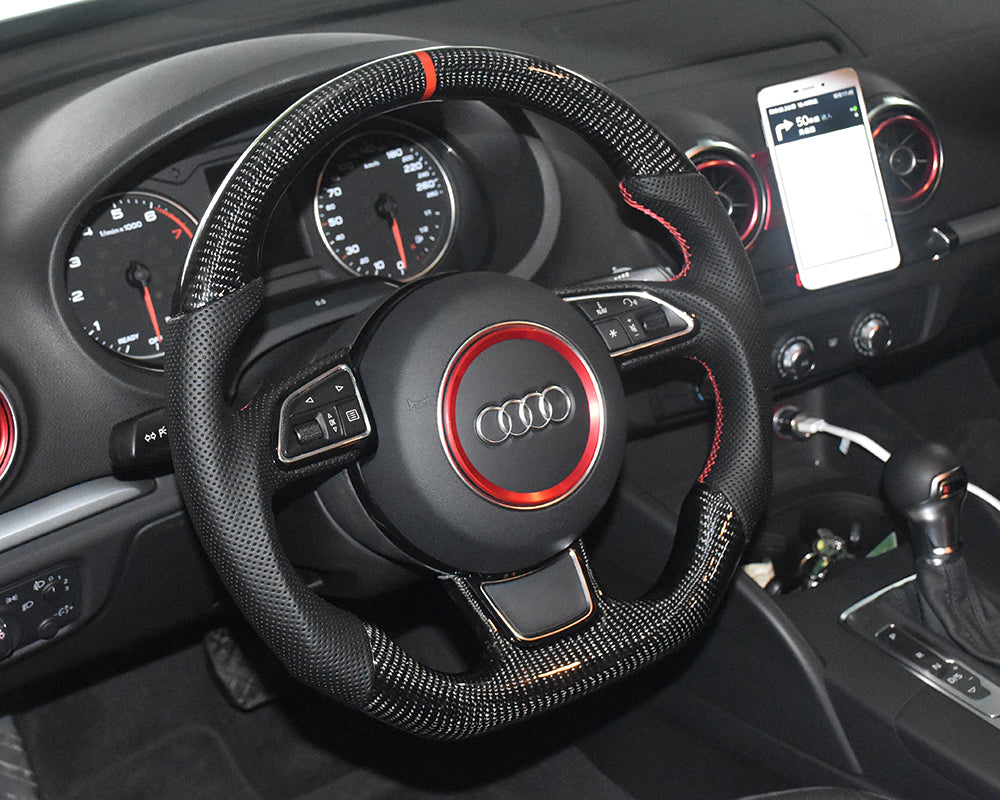 Audi A3 | A4 | A5 | A6 | A7 OEM Upgraded Customized Steering Wheel 2012-2016-C-Dub Tech