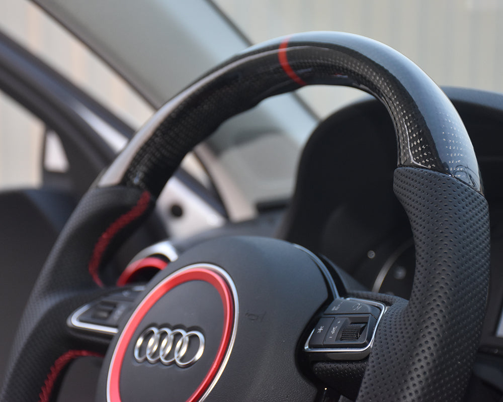 Audi A3 | A4 | A5 | A6 | A7 OEM Upgraded Customized Steering Wheel 2012-2016-C-Dub Tech