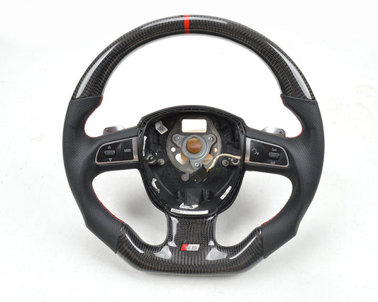 Audi A3 | A4 | A5 | A6 | Q5 | Q7 | S5 | S4 OEM Upgraded Customized Steering Wheel 2005-2011-C-Dub Tech