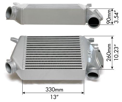 2015-2021 Subaru WRX Top Mount Intercooler by AVO Turboworld-C-Dub Tech