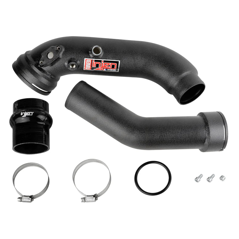16-20 BMW L6-3.0L/ Turbo/ Twin Turbo/L4-2.0L/ L6-2.5L Wrinkle Black Turbo - SES1128ICPWB-C-Dub Tech