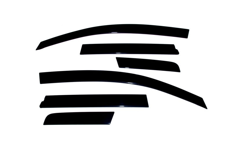 AVS 07-08 Honda Fit Ventvisor Low Profile Deflectors 6pc - - 896007-C-Dub Tech