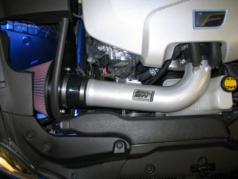 K&N 08-09 Lexus IS F Silver Short Ram Typhoon Intake - 69-8703TS