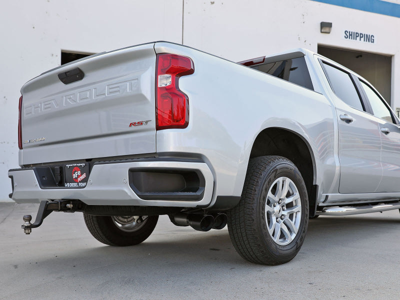 aFe Rebel XD Series 3in 304SS DPF-Back 20-21 GM Trucks - 49-34129-B-C-Dub Tech