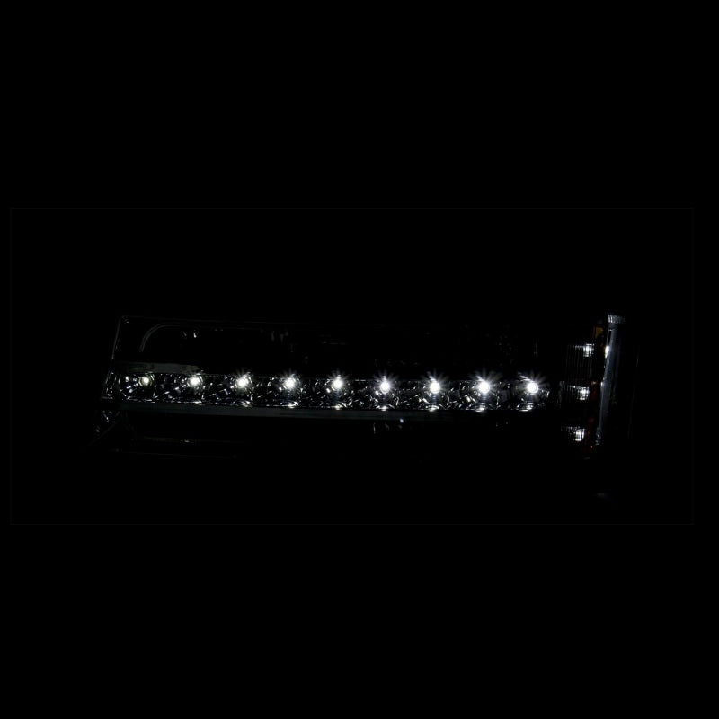 ANZO 2003-2006 Chevrolet Silverado 1500 LED Parking Lights Black w/ - 511067-C-Dub Tech