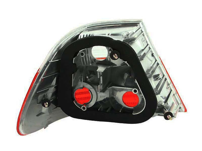 ANZO 2000-2003 BMW 3 Series E46 Taillights Red/Smoke - Outer - 221202-C-Dub Tech