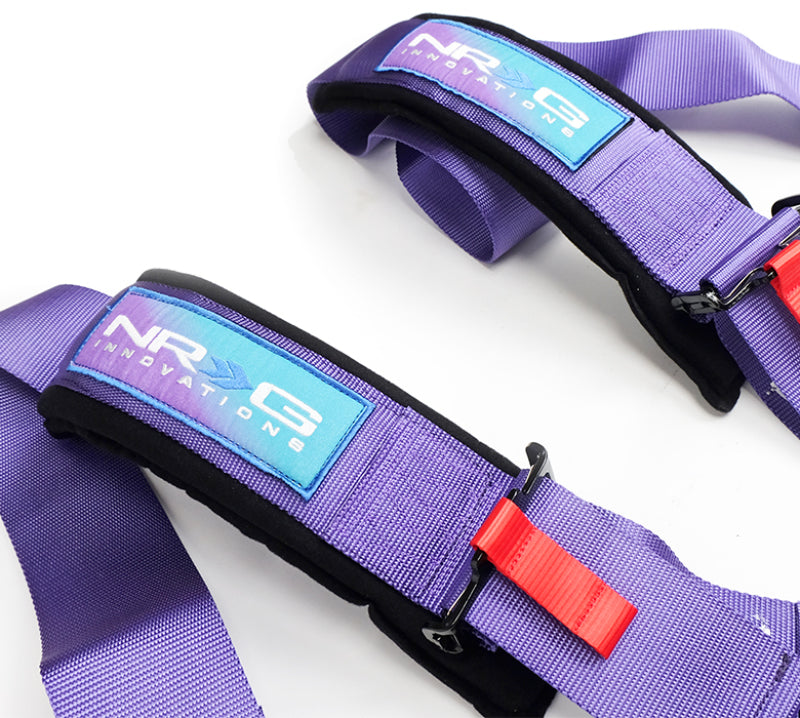 NRG SFI 16.1 5Pt 3 Inch Seat Belt Harness with - SBH-B6PCPP