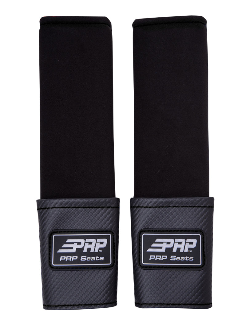 PRP Seatbelt Pads w/Pocket - Black Trim - H61-BLACK