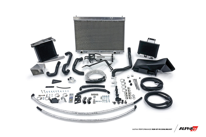 AMS Performance 08-11 Nissan GT-R R35 Alpha Cooling Package - - ALP.07.02.0001-1-C-Dub Tech