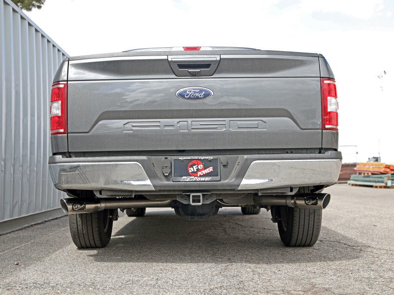 aFe Gemini XV 3in 304 SS Cat-Back Exhaust 15-20 Ford - 49-33123-P-C-Dub Tech