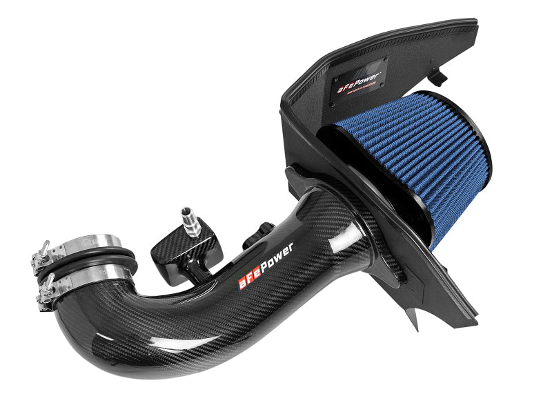 aFe 19-20 GM Trucks 5.3L/6.2L Track Series Carbon Fiber Cold - 57-10015R-C-Dub Tech