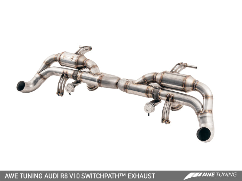 AWE Tuning Audi R8 V10 Coupe SwitchPath Exhaust (2014+) - 3025-31020-C-Dub Tech
