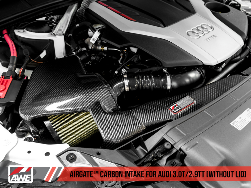 AWE Tuning Audi B9/B9.5 S4/S5/RS5 3.0T Carbon Fiber AirGate Intake - 2660-15032-C-Dub Tech