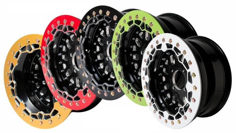Alba Racing Baja Crusher Billet Beadlock Wheels Polaris | Can-Am | Honda | Yamaha-C-Dub Tech