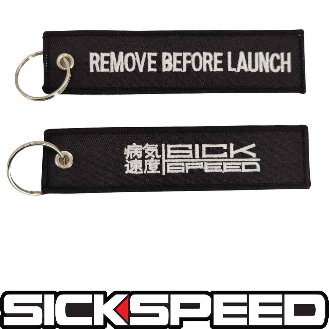 STITCHED FLIGHT TAG KEYCHAIN UNIVERSAL