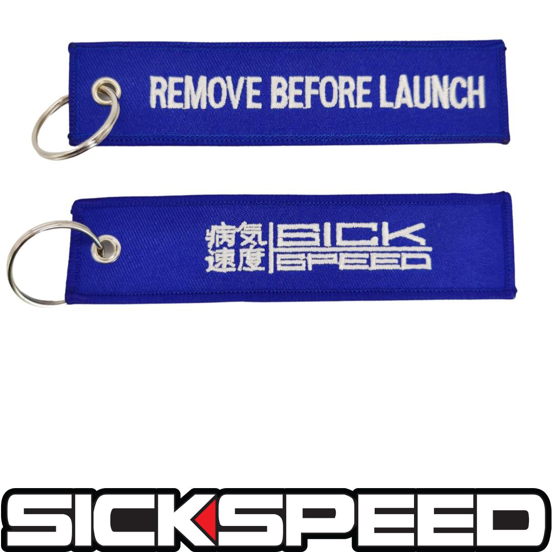 STITCHED FLIGHT TAG KEYCHAIN UNIVERSAL