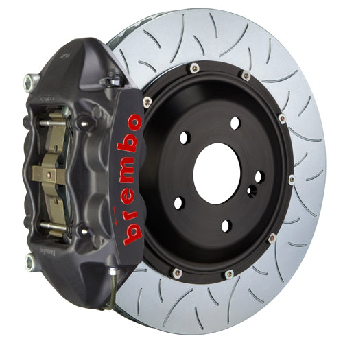 Brembo GT-S Big Brake Kit (Rear) - 345x28mm (13.6") 4-Piston Caliper 08-14 Subaru WRX STI - GT-S-2P-.8020A