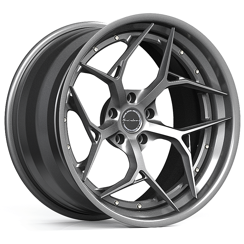 Brixton PF5 Targa Series 3-Piece Forged Wheel