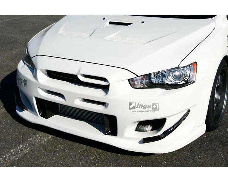 INGS N Spec Hybrid Front Bumper Mitsubishi EVO X 08-12