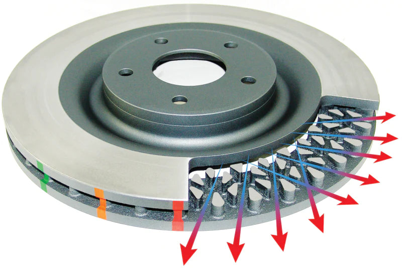 DBA 03-05 Dodge Viper Brakes Front Slotted 4000 Series Rotor - 42448S
