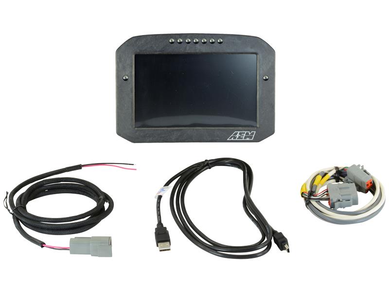 AEM CD-7 Carbon Flush Digital Dash Display - 30-5700F-C-Dub Tech