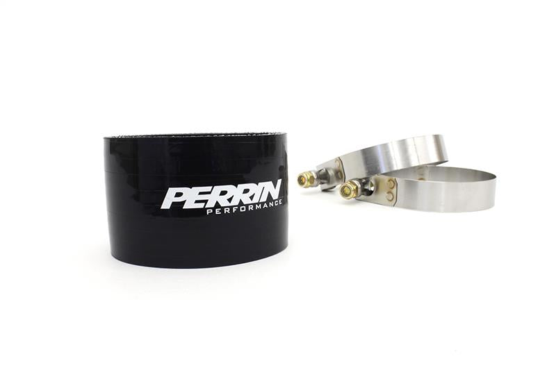 Perrin Subaru 02-07 WRX 04-14 STi Top Mount Intercooler Coupler - PSP-ITR-301BK
