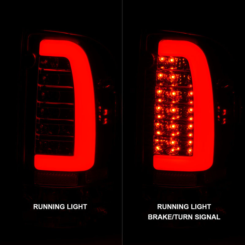 ANZO 1995-2004 Toyota Tacoma LED Taillights Chrome Housing Clear Lens - 311355-C-Dub Tech