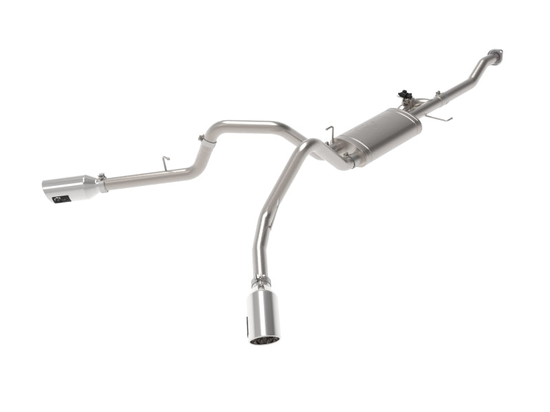 aFe Gemini XV 3in 304 SS Cat-Back Exhaust 15-20 Ford - 49-33123-P-C-Dub Tech