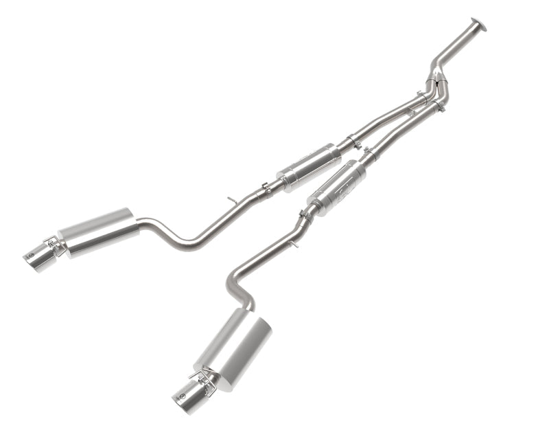 aFe POWER Takeda 16-17 Lexus IS200t L4-2.0L (t) 2.5in-3in 304 - 49-36059-P-C-Dub Tech