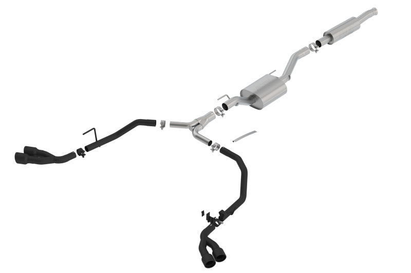 Borla 2020 Jeep Gladiator JT 3.6L V6 AT/MT AWD 2.75-2in - 140816CB