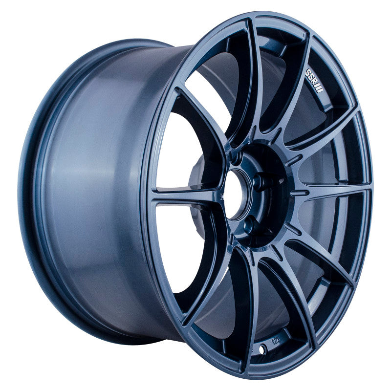 SSR GTX01 18x9.5 5x114.3 22mm Offset Blue Gunmetal Wheel (S/O, - XA18950+2205GBG