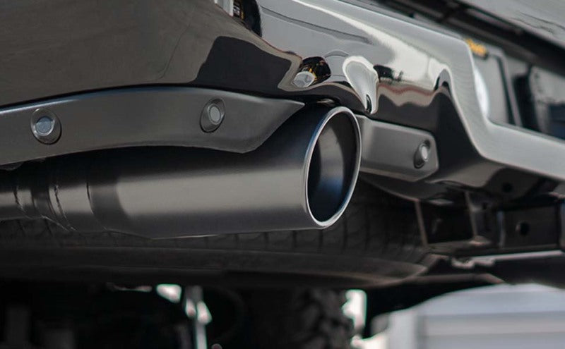 MagnaFlow 2018+ Jeep Wrangler 3.6L Dual Black Tip Axle-Back Exhaust - 19388
