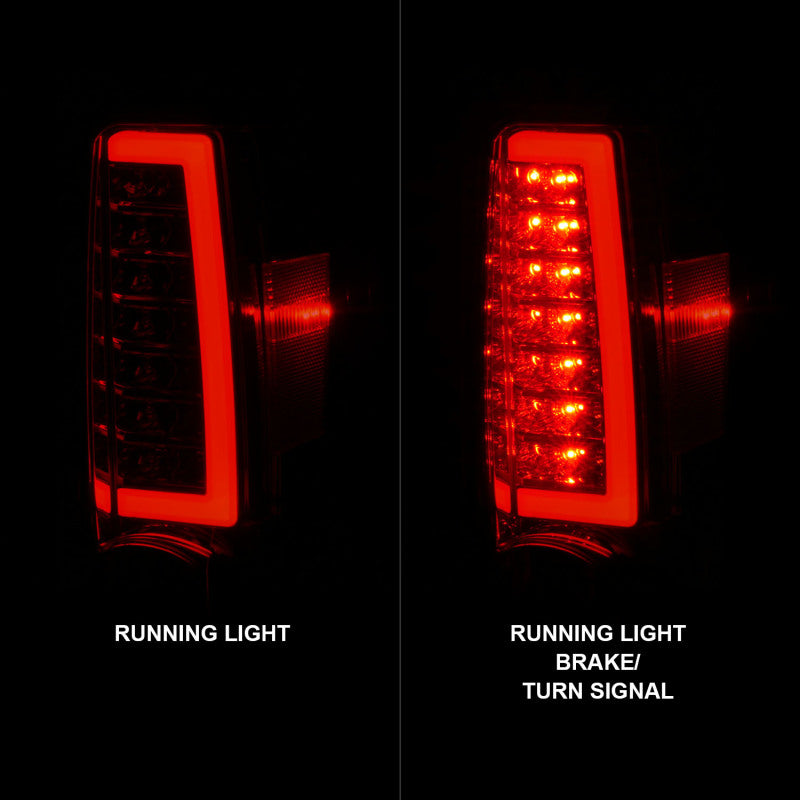 ANZO 2004-2012 Chevrolet Colorado/ GMC Canyon LED Tail Lights w/ - 311384-C-Dub Tech