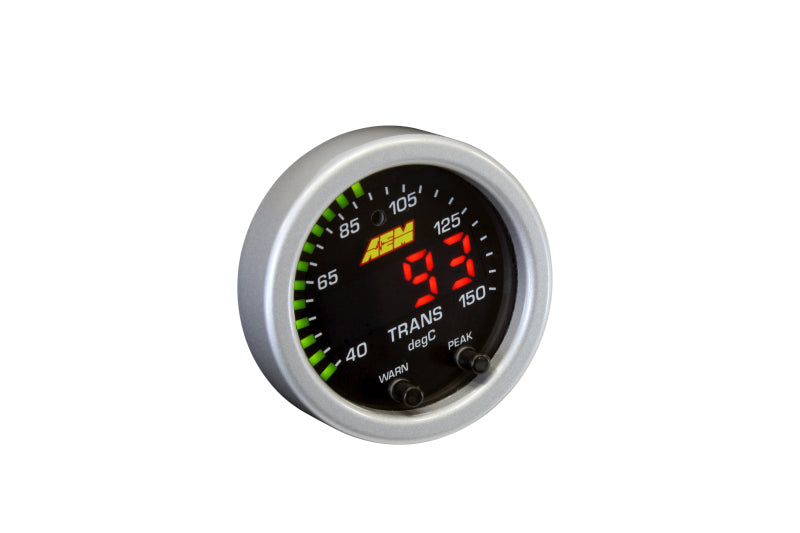 AEM X-Series Temperature 100-300F Gauge Kit (ONLY Black Bezel and - 30-0302-C-Dub Tech