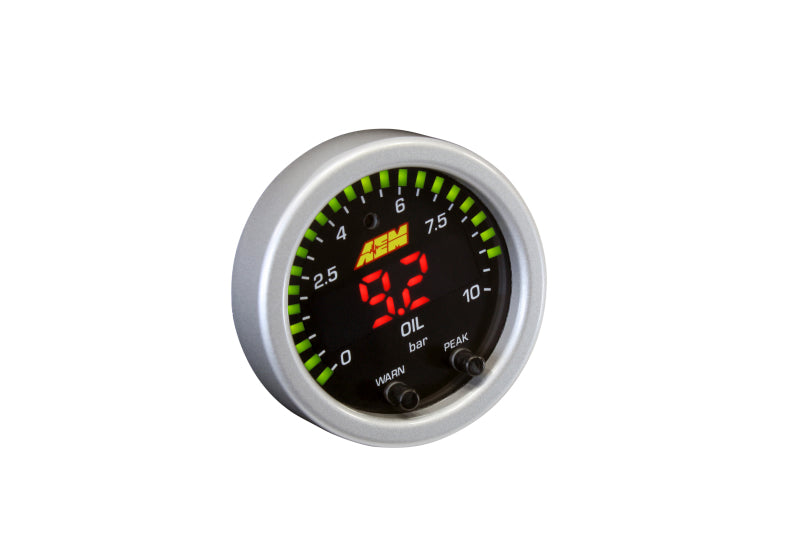 AEM X-Series 0-150 Oil Pressure Gauge Kit - 30-0307-C-Dub Tech