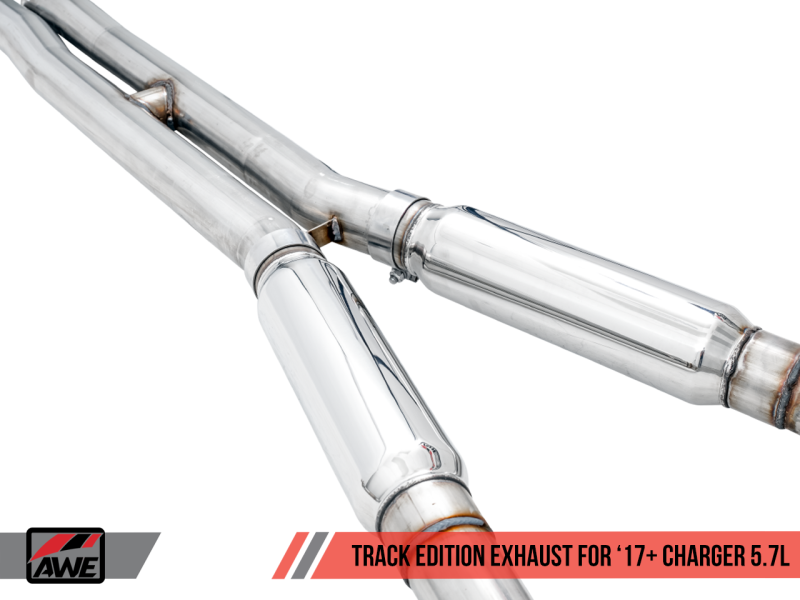 AWE Tuning 2017+ Dodge Charger 5.7L Track Edition Exhaust - - 3015-32120-C-Dub Tech