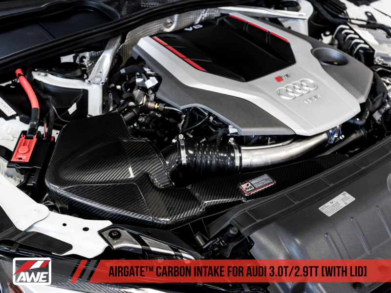 AWE Tuning Audi B9/B9.5 S4/S5/RS5 3.0T Carbon Fiber AirGate Intake - 2660-15032-C-Dub Tech