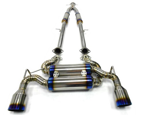 Agency Power Titanium Catback Exhaust Nissan 370Z Z34-C-Dub Tech
