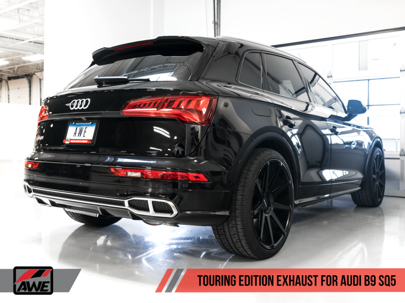 AWE Tuning Audi B9 SQ5 Non-Resonated Touring Edition Cat-Back Exhaust - 3020-31022-C-Dub Tech