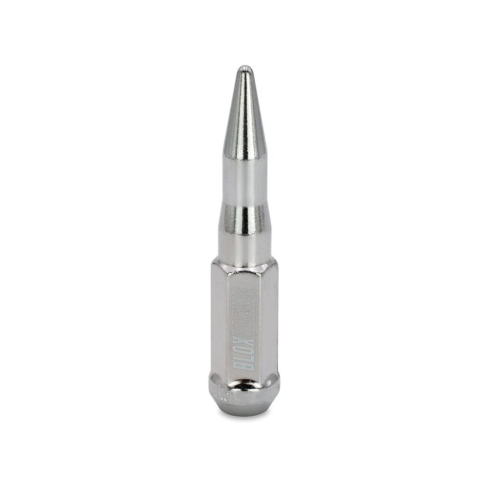 Chrome Bullet Spiked Forged Lug Nut