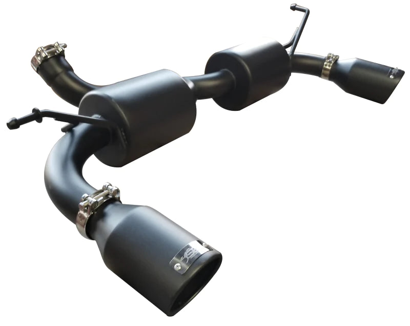 Injen 07-17 Jeep Wrangler JK 3.6L/3.8L 63mm Stealth Black Axle-back - SES5004BLK