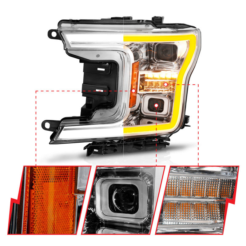ANZO 18-20 Ford F-150 (w/o Fctry LED) Full LED Proj - 111571-C-Dub Tech