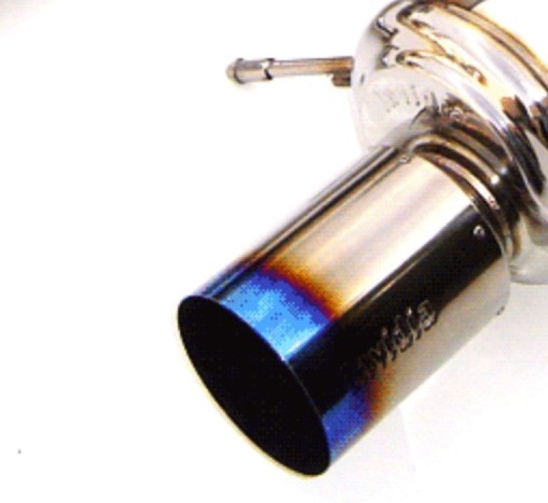 Invidia 02+ WRX/STi 76mm G200 Titanium Tip Cat-Back Exhaust - - HS02SW1G2T-TIP
