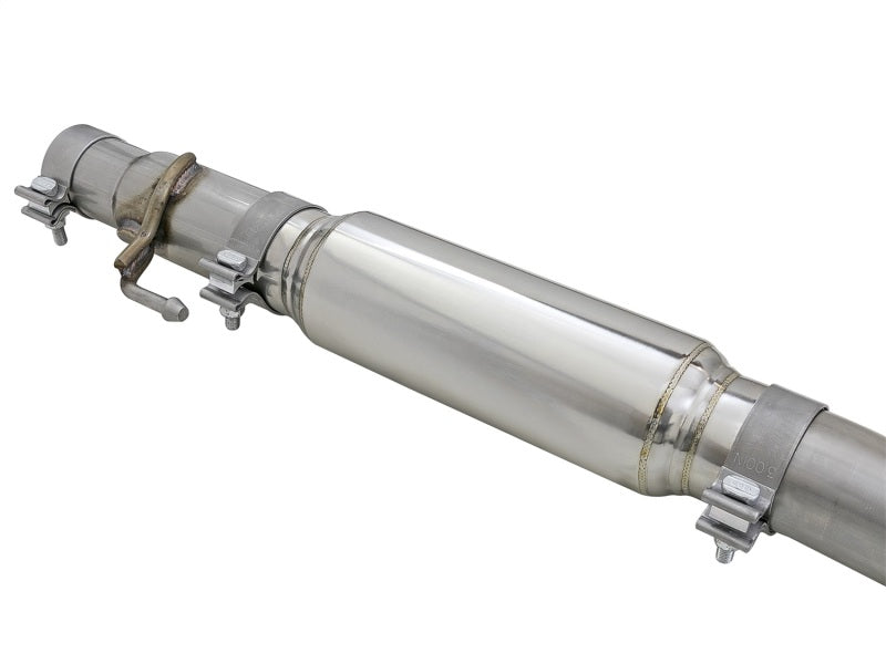 aFe Takeda 3in 304 Stainless Steel Mid-Pipe 17-18 Hyundai Elantra - 49-37001-C-Dub Tech